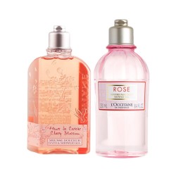 L'OCCITANE 欧舒丹 沐浴啫喱 甜蜜樱花+玫瑰 250ml*2瓶 *2件