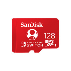 Nintendo Switch官方授权闪迪TF内存128g卡switch游戏机内存储卡通用microsd存储卡游戏存储卡马力欧
