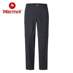 Marmot/土拨鼠春夏男士速干裤户外耐磨可拆卸长裤