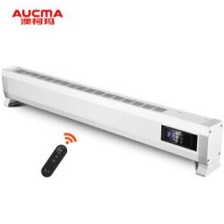 澳柯玛(AUCMA)遥控踢脚线取暖器家用移动地暖器/办公室电暖器/电暖气片家用 NH22X805(Y)