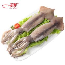 初鲜 冷冻阿根廷整条大鱿鱼 600-650g 两条 袋装 烧烤火锅食材 海鲜水产 *5件