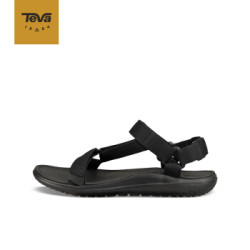 Teva/太哇女凉鞋特拉Terra Float潮外穿百搭一体编织平底鞋子女 黑色 40