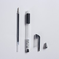 WUQIANNIAN 五千年 中性笔 0.5mm 黑色 10支装+30支笔芯