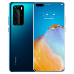 华为 HUAWEI P40 Pro 麒麟990 5G SoC芯片 5000万超感知徕卡四摄 50倍数字变焦 8GB+512GB深海蓝全网通5G手机