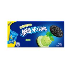 OREO 奥利奥 夹心饼干 冰淇淋抹茶味 194g