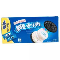 奥利奥(OREO) 夹心饼干 零食 生日蛋糕味194g