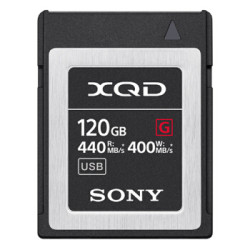 索尼(SONY)XQD存储卡QD-G120F 120G内存卡 440MB/s读取速度