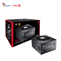 威刚(ADATA) XPG 额定750W CR750G 高端电竞电脑电源（80PLUS金牌全模/低噪音 /十年质保/全日系电容）