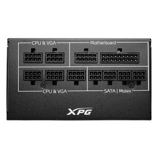威刚(ADATA) XPG 额定750W CR750G 高端电竞电脑电源（80PLUS金牌全模/低噪音 /十年质保/全日系电容）