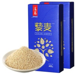 雁门清高 白藜麦米400g*2 白藜麦米 五谷杂粮粗粮 大米伴侣 粥米搭档 *6件
