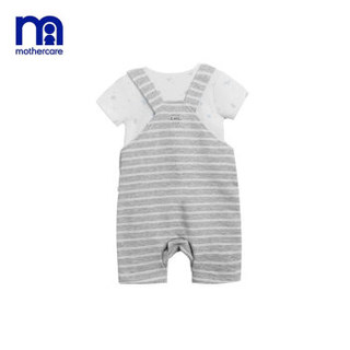 mothercare 婴儿背带裤套装 MC9C1SA483 灰色 73cm