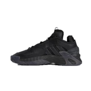 Adidas 三叶草 STREETBALL 男士休闲运动鞋 EE5924 黑色 42