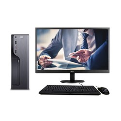 AOC 荣光810 台式主机（i3-8100、8GB、 1TB ）+ 21.5英寸显示器 + 商务键鼠 套机