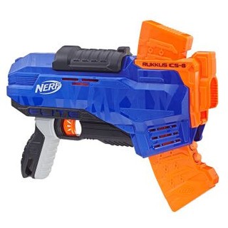 孩之宝（Hasbro）NERF热火精英系列 卢克斯发射器 E3058+孩之宝变形金刚   航行家级 电影1 SS12 吵闹E0772