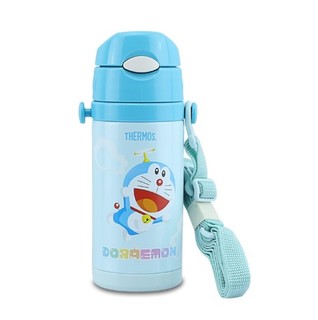 THERMOS 膳魔师 FFS-400DRM 哆啦A梦 儿童保温吸管杯 400ml