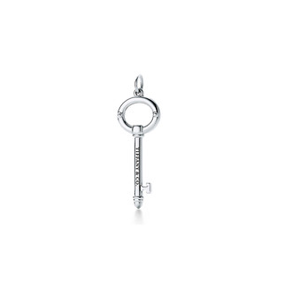 TIFFANY & CO. 蒂芙尼 Tiffany Keys系列 女士钥匙吊坠 大号 银色 37220302