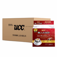 UCC(悠诗诗) 滴滤挂耳式职人咖啡粉(醇香摩卡)18袋/包 原装进口 X6包/箱