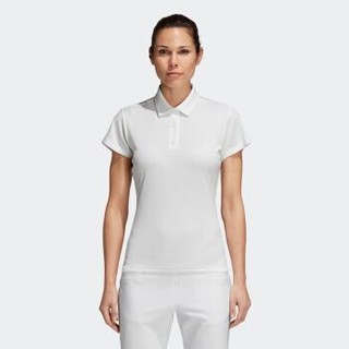 阿迪达斯官网adidas CLIMACHILL POLO女装网球POLO衫短袖运动T恤CE0371 如图 L