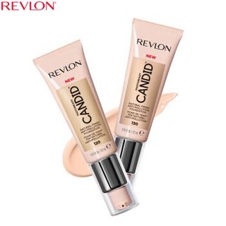 露华浓(Revlon) 美国进口 CANDID我可以粉底液遮瑕保湿持久控油奶油肌BB 120#浅米白 22ml *3件