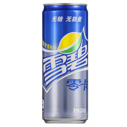 雪碧(Sprite) 雪碧零卡 Sleek Can 330ml*24罐