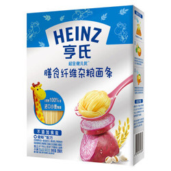 Heinz 亨氏 超金健儿优 儿童营养面条 杂粮味 *5件