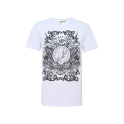 VERSACE JEANS 范思哲 男士T恤B3.GRB71A白色 *3件