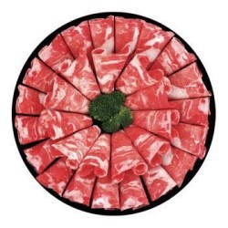 祁连牧歌 谷饲肥牛卷 (无添加)500g*3件+麦肯薯条 2kg