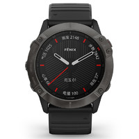 GARMIN 佳明 Fenix 6X Pro 蓝宝石不锈钢表圈 智能手表