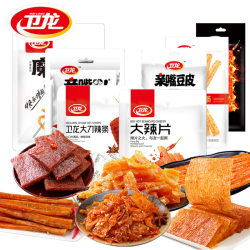 卫龙 辣条零食组合装 424g