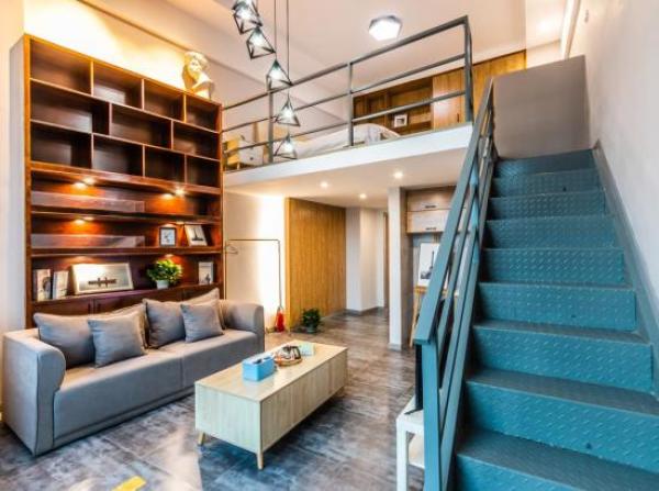 杭州追梦公寓轻奢loft景观套房2晚不含早可拆分