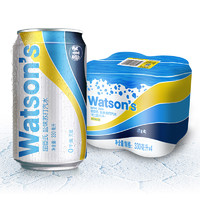 Watsons 屈臣氏 盐味苏打汽水 330mlX4罐