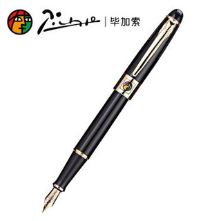 毕加索（pimio）钢笔/宝珠笔 PS-89慕尼黑爵士金笔 14K金笔尖 男女士商务签字笔 89纯黑14K金笔