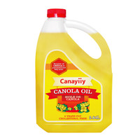 加拿大原装进口油 canayiiy芥花籽油 低芥酸冷榨食用植物菜籽油2.84L