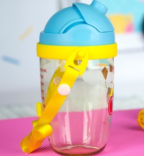 Fisher-Price 费雪 FP8053 PPSU儿童学饮杯 300ml 蓝色