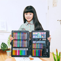 凯蒂卡乐 儿童绘画套装礼盒水彩笔 109件基础套装加厚款