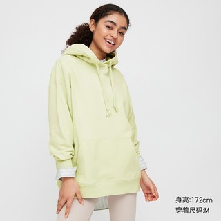 UNIQLO 优衣库 女装宽松连帽卫衣 422706 橄榄绿色 S