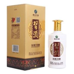 习酒 茅台集团 53度贵州 金质酱香型白酒 500ml单瓶装 *2件