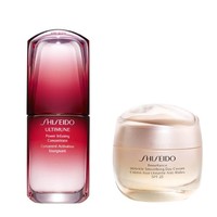 银联专享：Shiseido 资生堂 抗衰老套装（红妍肌活精华露 30ml + 盼丽风姿 金采丰润日霜 50ml）