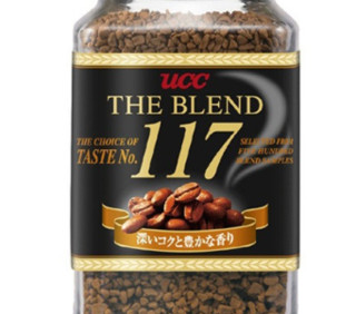 UCC 悠诗诗 117 速溶咖啡粉 90g*6罐