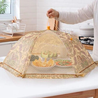 桌盖菜罩家用防尘罩遮饭罩