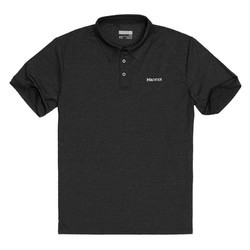 Marmot2019春夏轻量吸湿排汗棉质手感男款速干POLO R61920