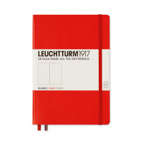 LEUCHTTURM1917 灯塔 硬面笔记本 A4/233页 空白内页 红色