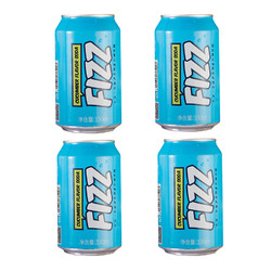 [保质期2020.4.30]4罐装FIZZ翡丝黄瓜味苏打气泡水 汽水饮料苏打
