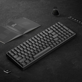 IQUNIX 机械键盘 蓝牙双模 F96 碳黑 背光茶轴