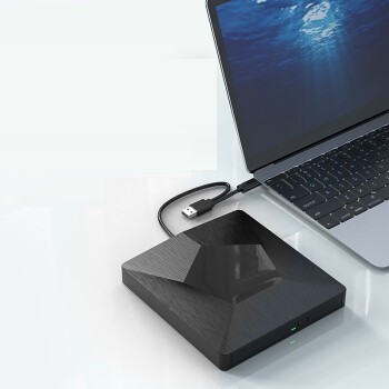 ORICO 奥睿科 XDO07-BK-BP USB3.0外置移动DVD光驱 黑色