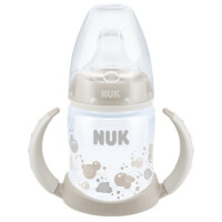 NUK  儿童宽口PP两用学饮杯  150ml（装上奶嘴可作奶瓶)