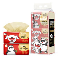 Lee&Man 理文 萌物系列 MR3100U 干湿两用抽纸 3层*100抽*5包