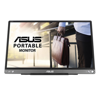 ASUS 华硕 MB16ACE 15.6英寸 IPS 显示器(1920×1080、60Hz)