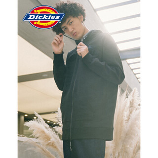 Dickies 帝客 男式中长款印花连帽卫衣 DK006878 浅灰色 00M