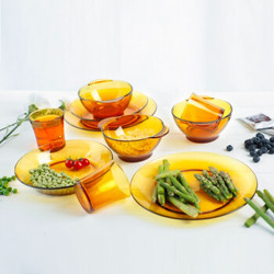法国多莱斯 钢化玻璃餐具碗盘碟套装家用3人10件套 *3件